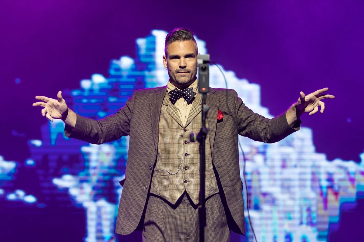 Headlining Blackpool Magic Convention